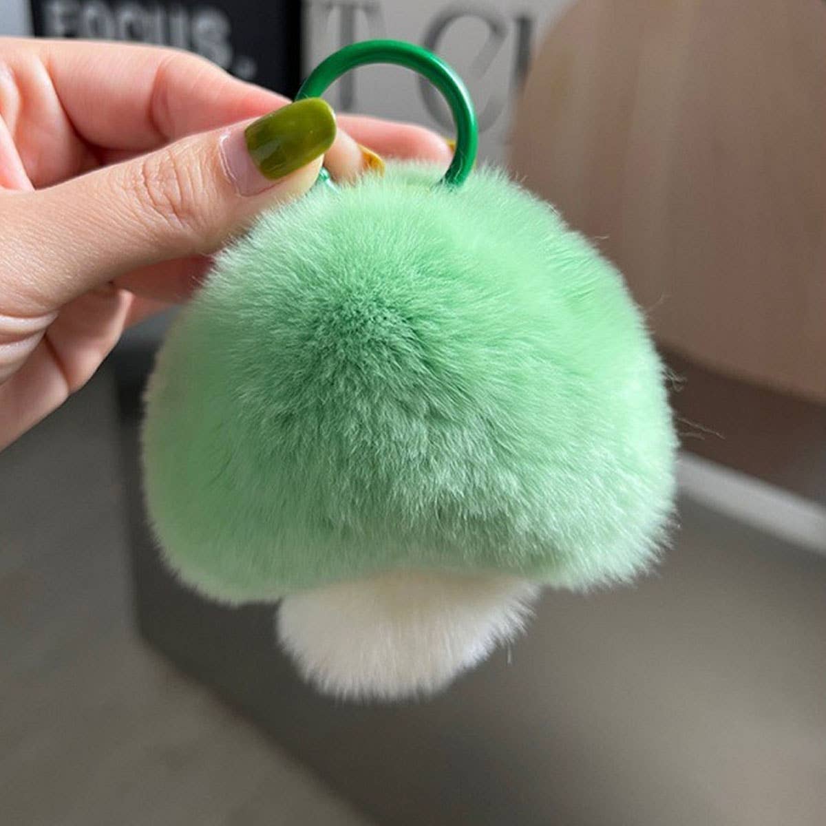 CUTE MUSHROOM KEYCHAIN PENDANT PLUSH ORNAMENT_CWMM2525