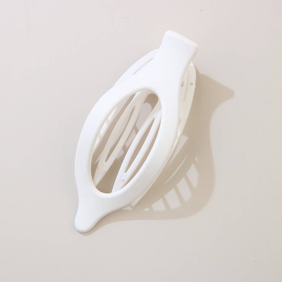 Glossy Matte Oval Hair Clip-Large Duckbill Style_Cwaha07479