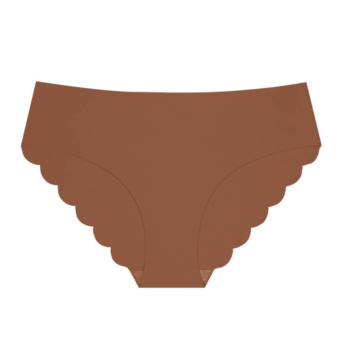 SEAMLESS ICE SILK WAVY LACE UNDERWEAR_CWMU0273