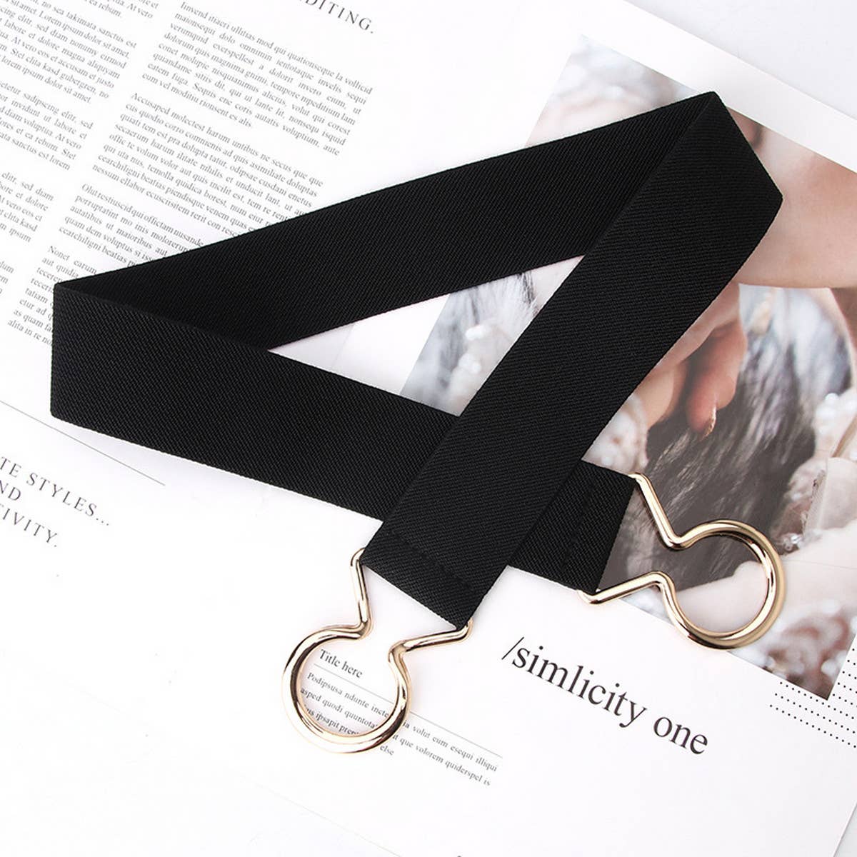 Cwabe0917_Fashion Elastic Waist Belt