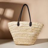 FASHION EYE PATTERN BEACH BAG WOVEN BAG_CWAB1983