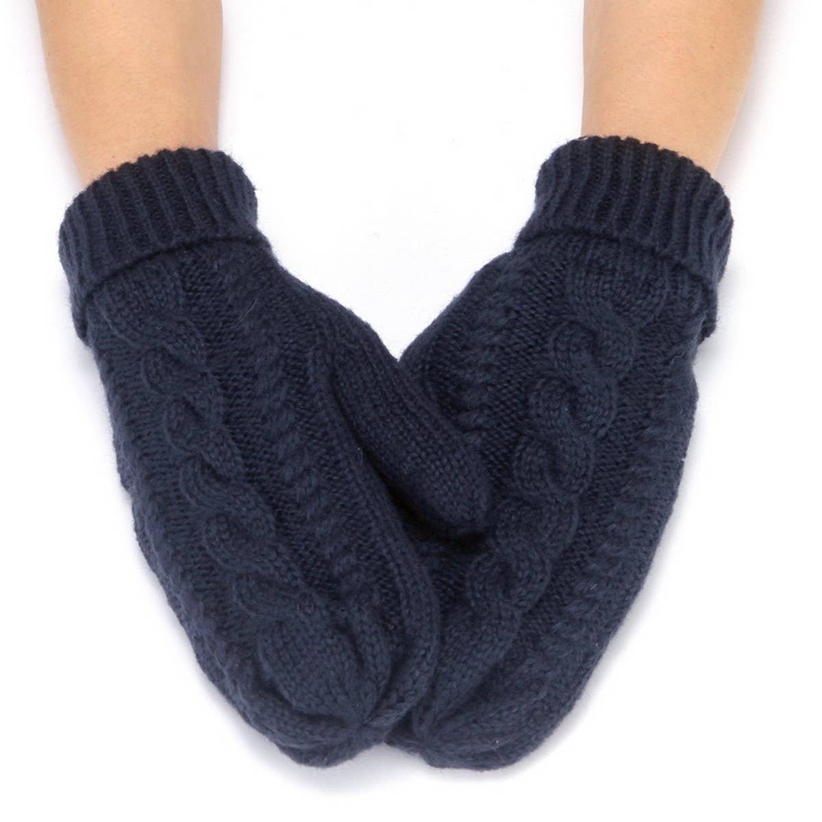 Winter Solid Color Cold-Proof Knitted Gloves_Cwag0251