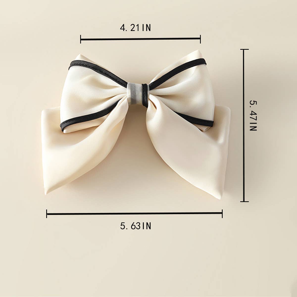 Versatile And Simple Big Bow Hairpin_Cwasc1058