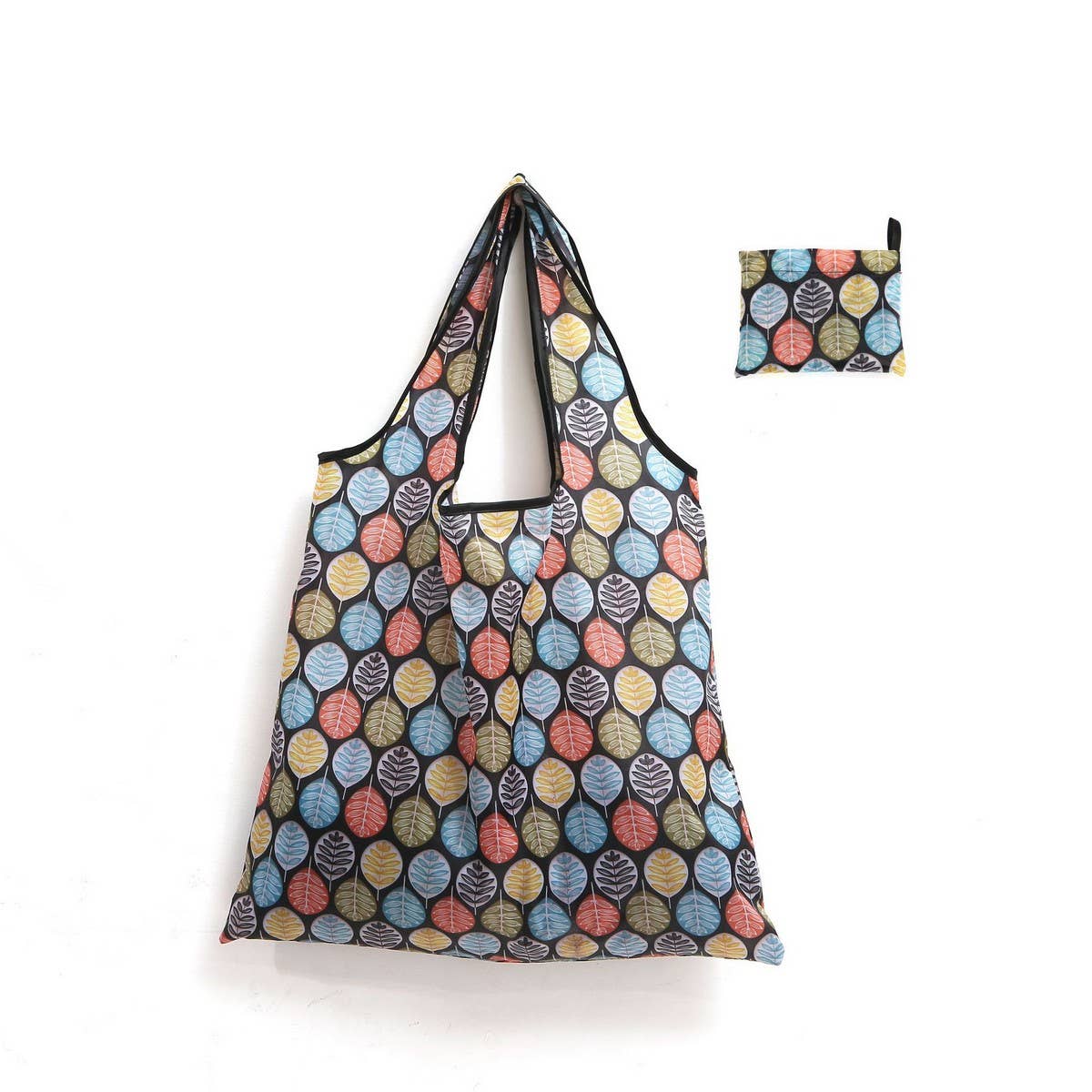 PRINTED LARGE CAPACITY FOLDING SHOPPING BAG_CWAB3474