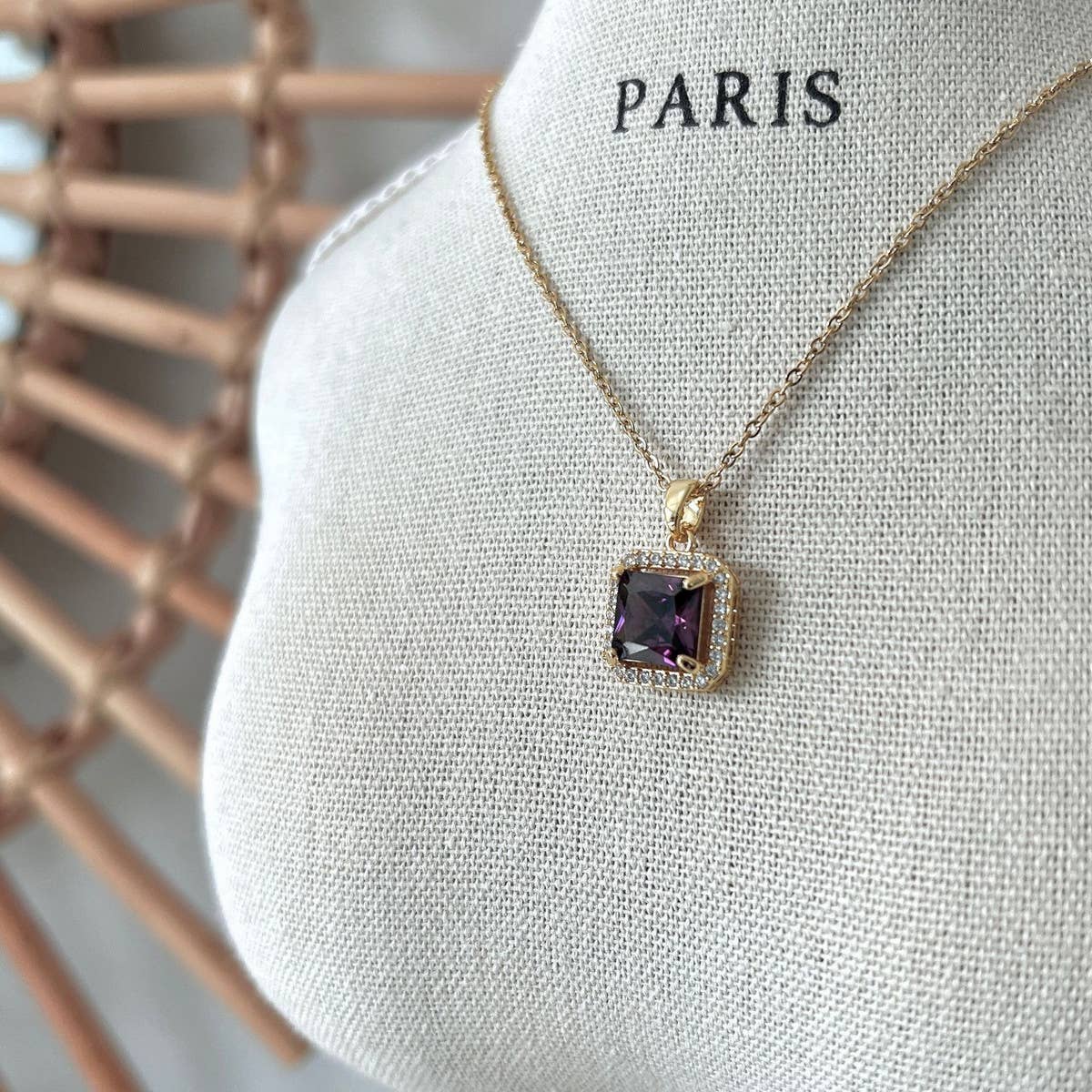 2024 SPRING AND SUMMER SIMPLE PURPLE NECKLACE_CWAJE1255