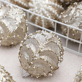 8/12Cm Painted Foam Xmas Ball Ornament Set_Cwmm9964