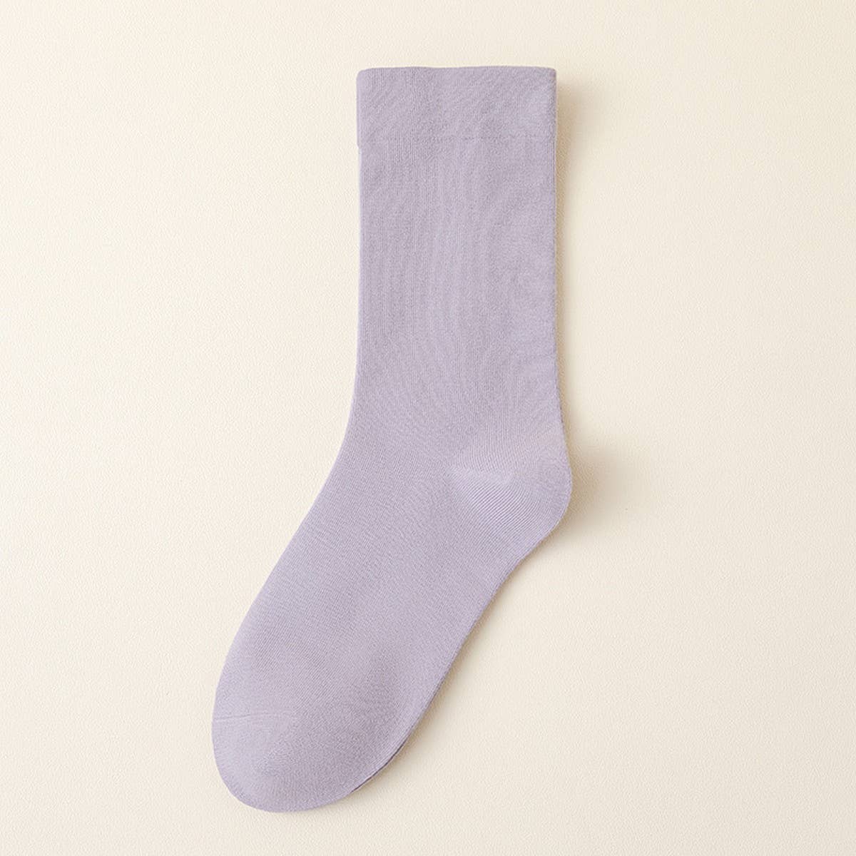 SOLID COLOR BONELESS SOCKS STACKED MID TUBE SOCKS_CWMS1116