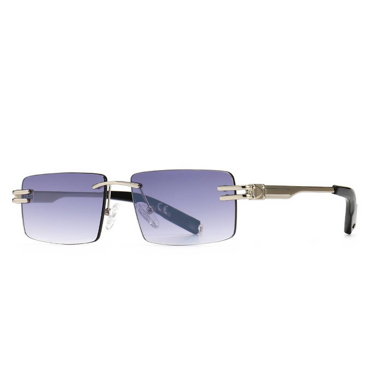 MODERN RETRO SQUARE FRAME NARROW SUNGLASSES_CWASG0435