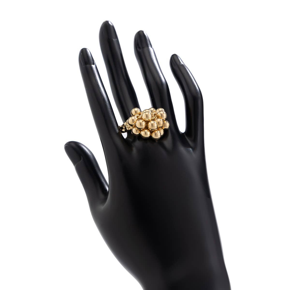 IRREGULAR GEOMETRIC ELLIPSE ALLOY WINDING RING_CWMM3229