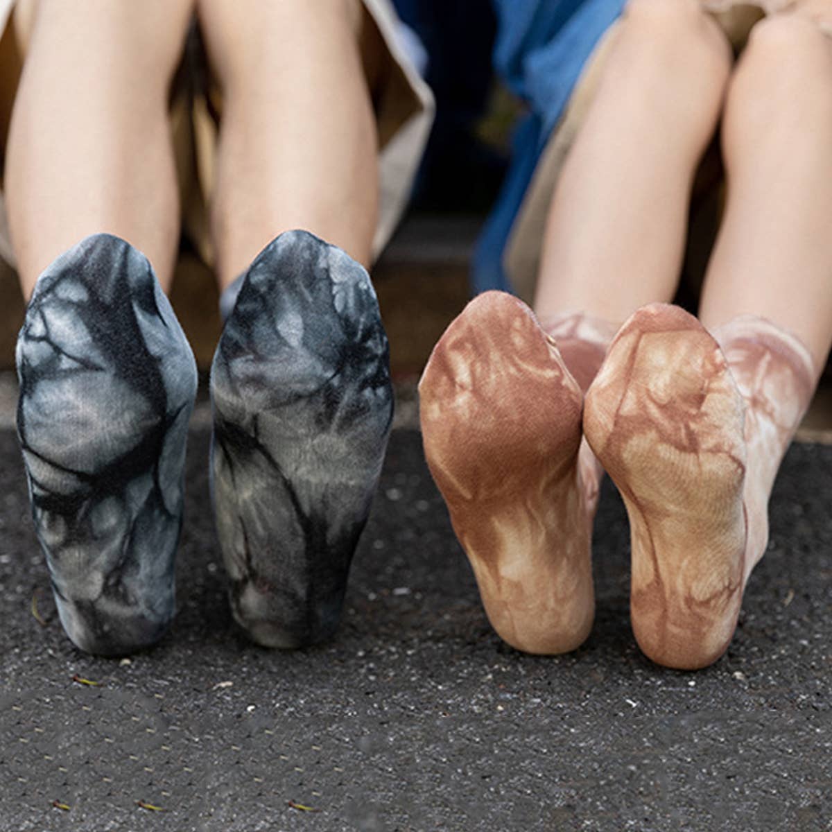 FASHION TIE DYED SKATEBOARD SOCKS STREET SOCKS_CWMS0261