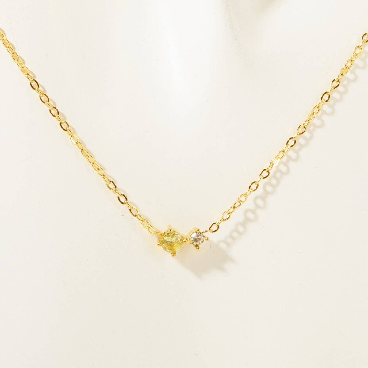 12 BIRTHSTONE VINTAGE LITERARY NECKLACE_CWAJE1595