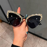 CAT EYE UV PROTECTION PERSONALIZED SUNGLASSES_CWASG0795