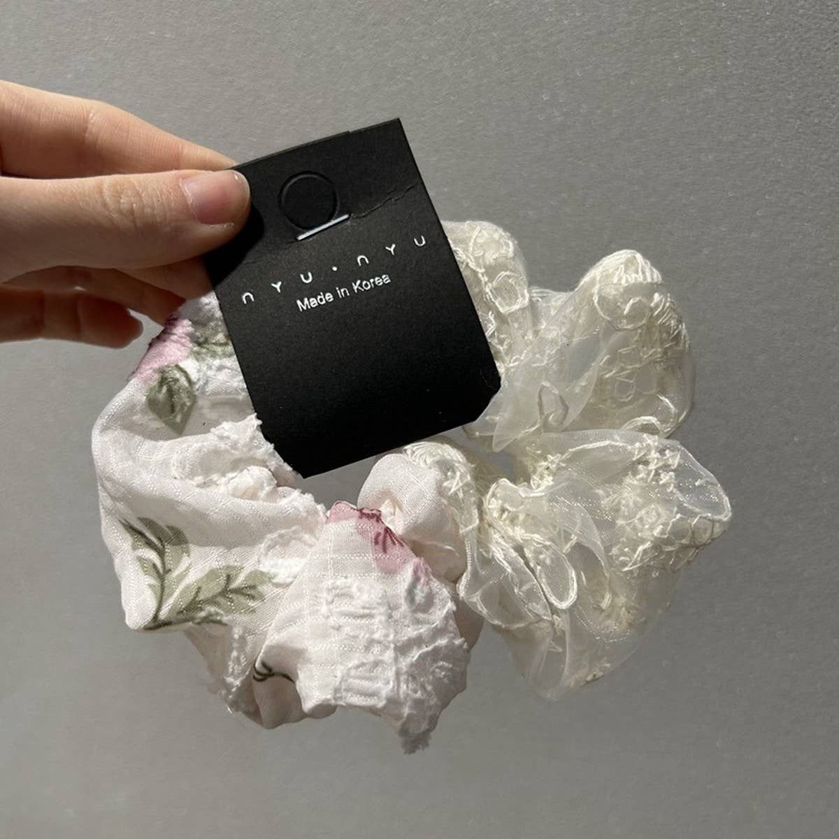 NEW SIMPLE AND FRESH LACE HAIR SCRUNCHIES_CWAHA1724