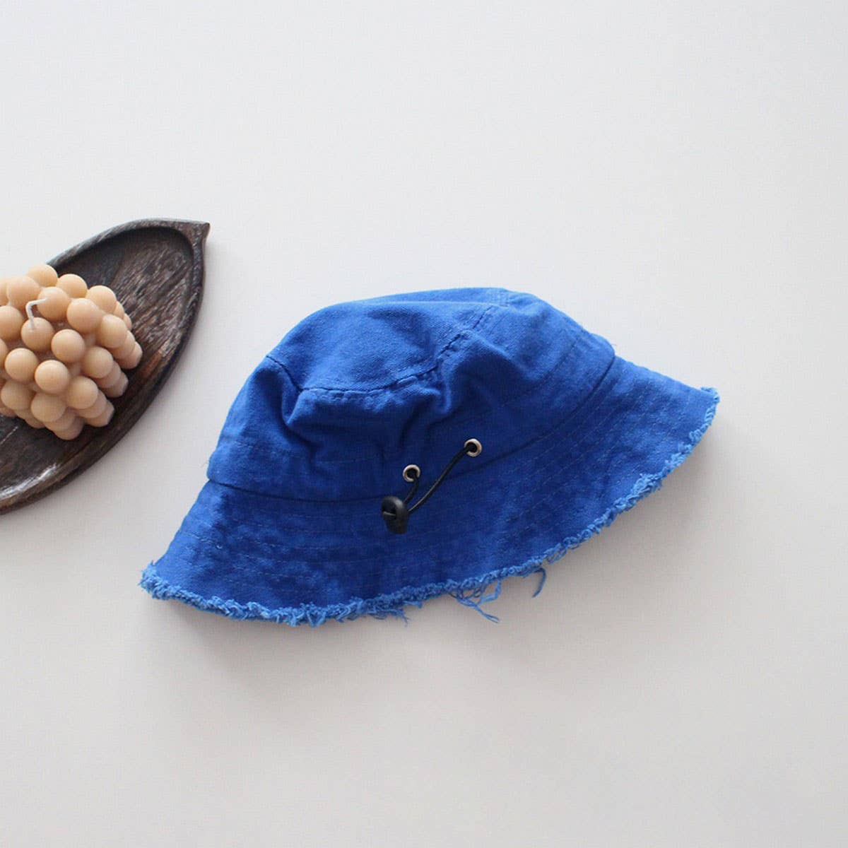 CHILDRENS PERSONALIZED OLD FUR EDGED BUCKET HAT_CWAH2866