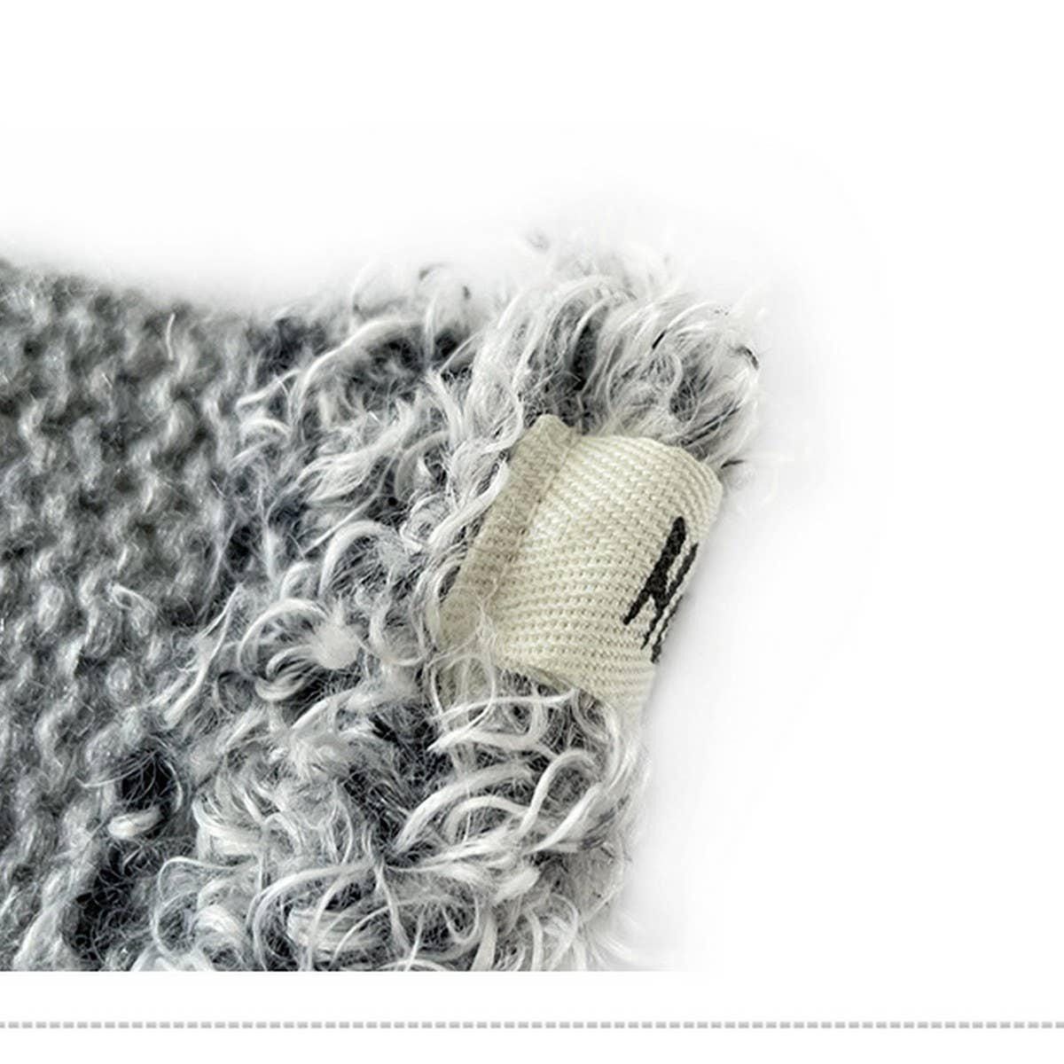 2 6 YEARS OLD PLUSH BRIM BUCKET HAT KNITTED HAT_CWAH2044