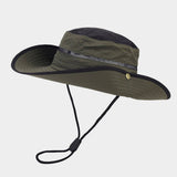 QUICK DRY WIDE BRIM SUN HAT FOR HIKING FISHING_CWAH3837