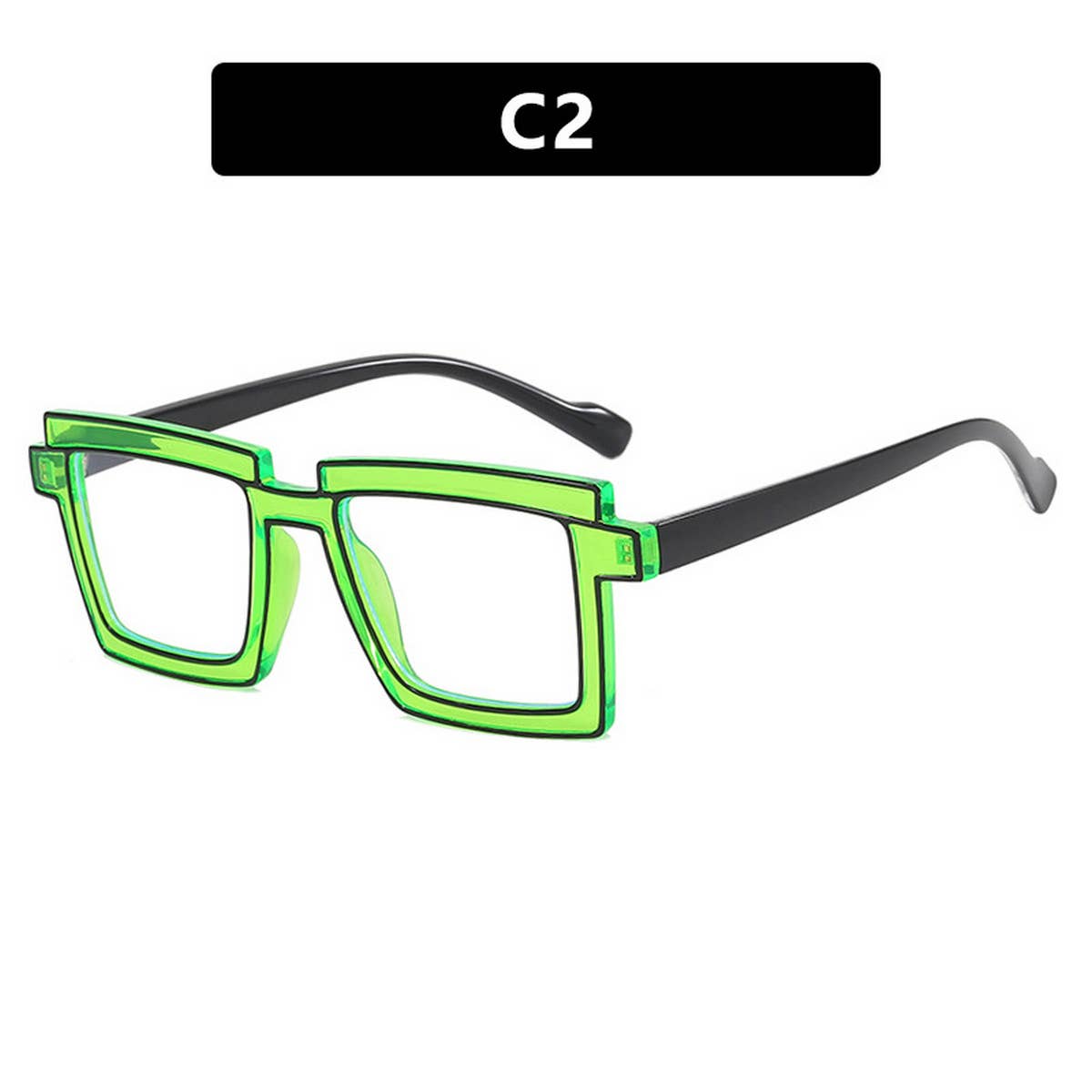 SIMPLE TWO DIMENSIONAL ANTI BLUE LIGHT GLASSES_CWASG0327