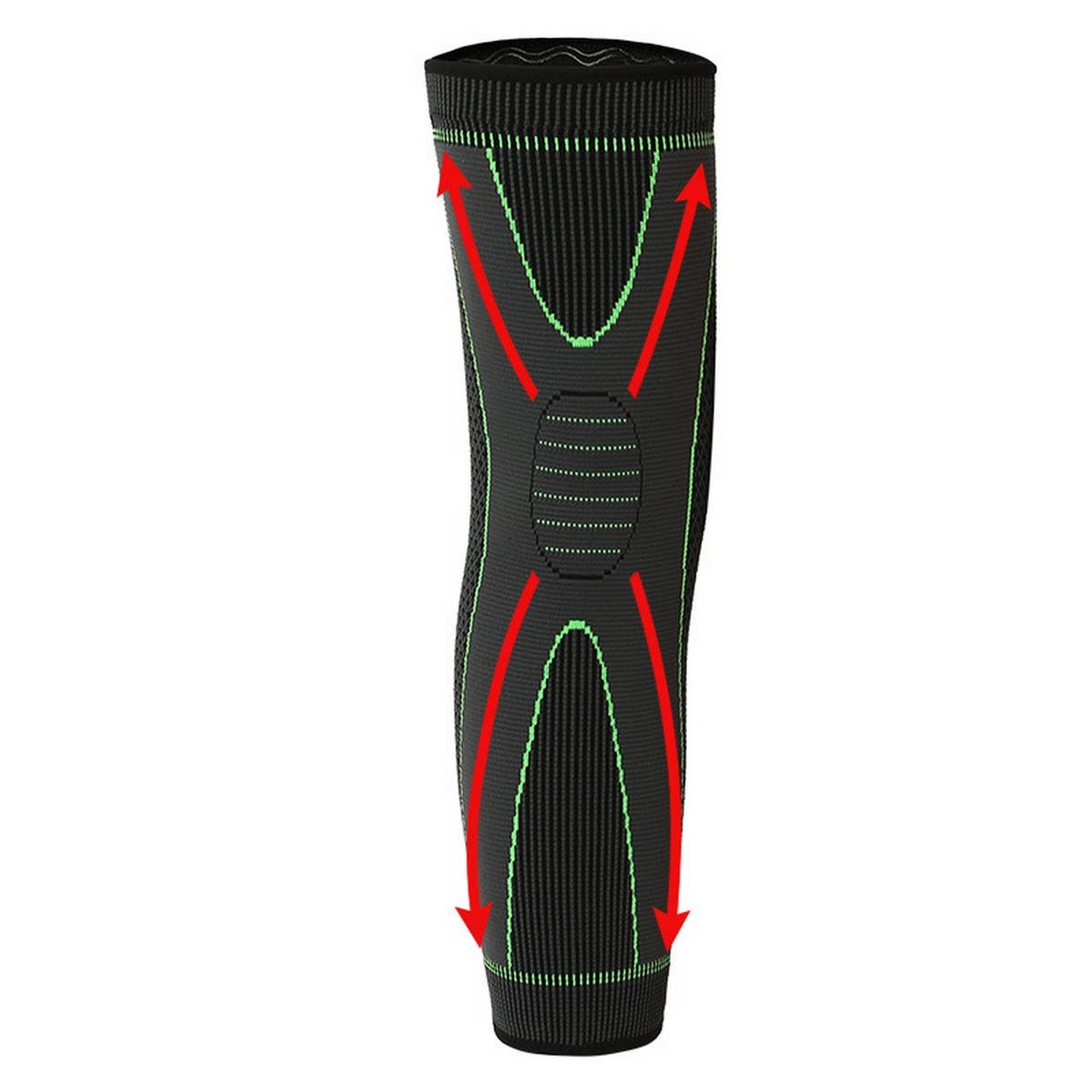 EXTENDED SPORTS KNEE BRACE LONG COMPRESSION SLEEVE_CWMM7886