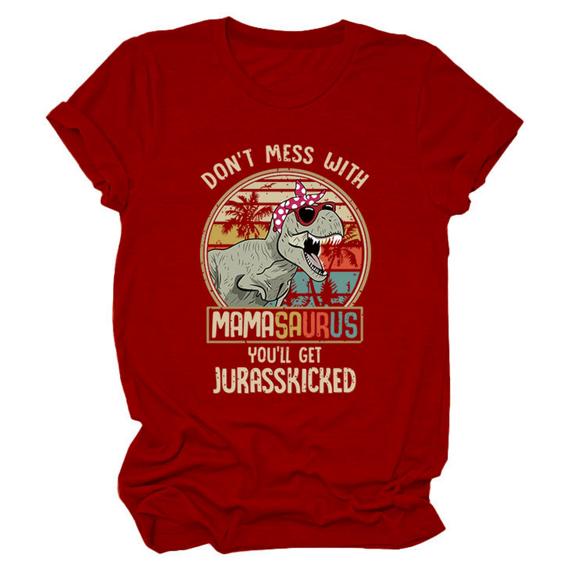 STYLISH WOMENS TEE DONT MESS WITH PRINT_CWTTS1524