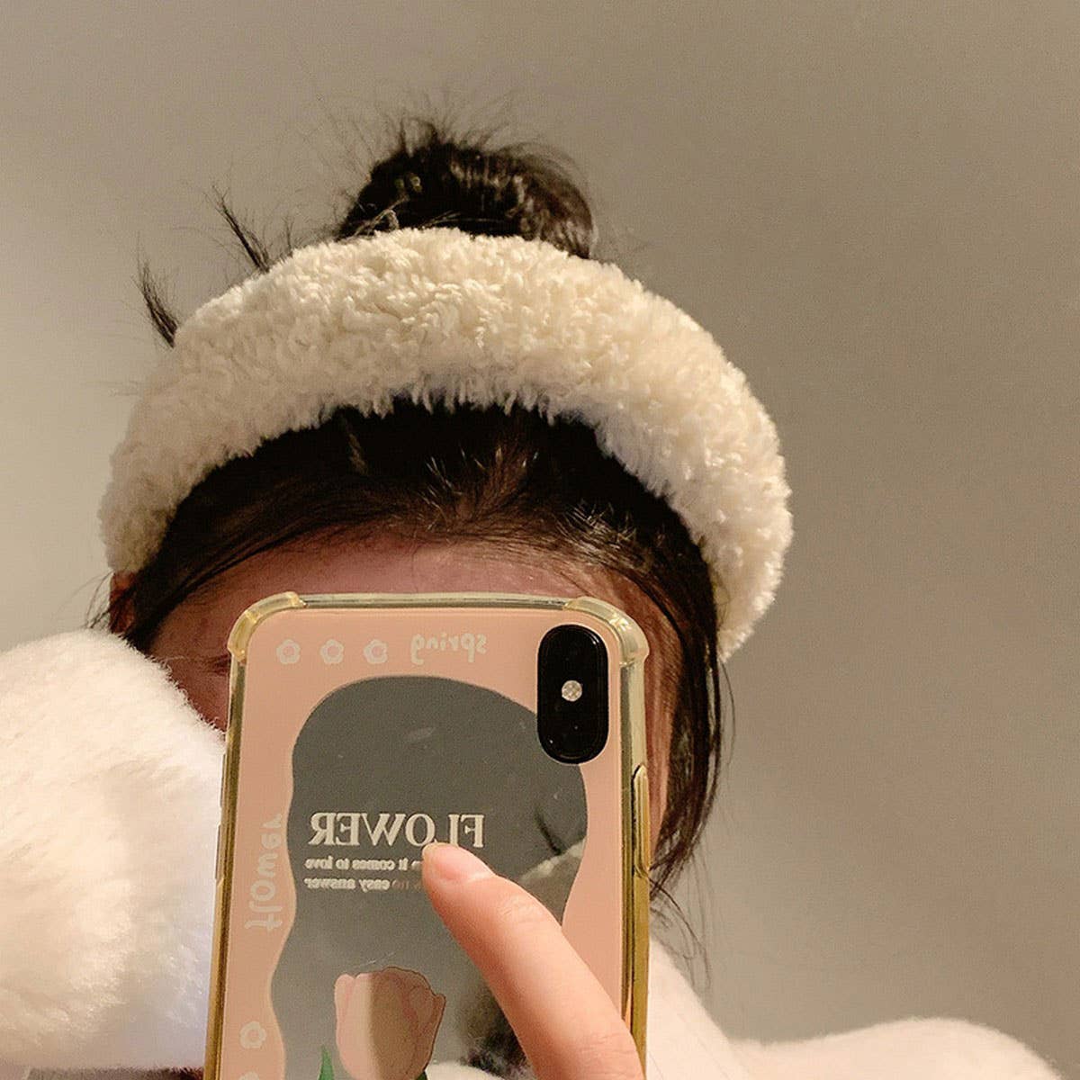 Wide-Brimmed Furry Headbands_For Winter,Fall_Cwaha0439