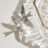 PERSONALIZED THREE DIMENSIONAL BIRD EARRINGS_CWASC1642