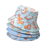 2024 NEW PET DOG PRINTED BUCKET HAT_CWAH1561