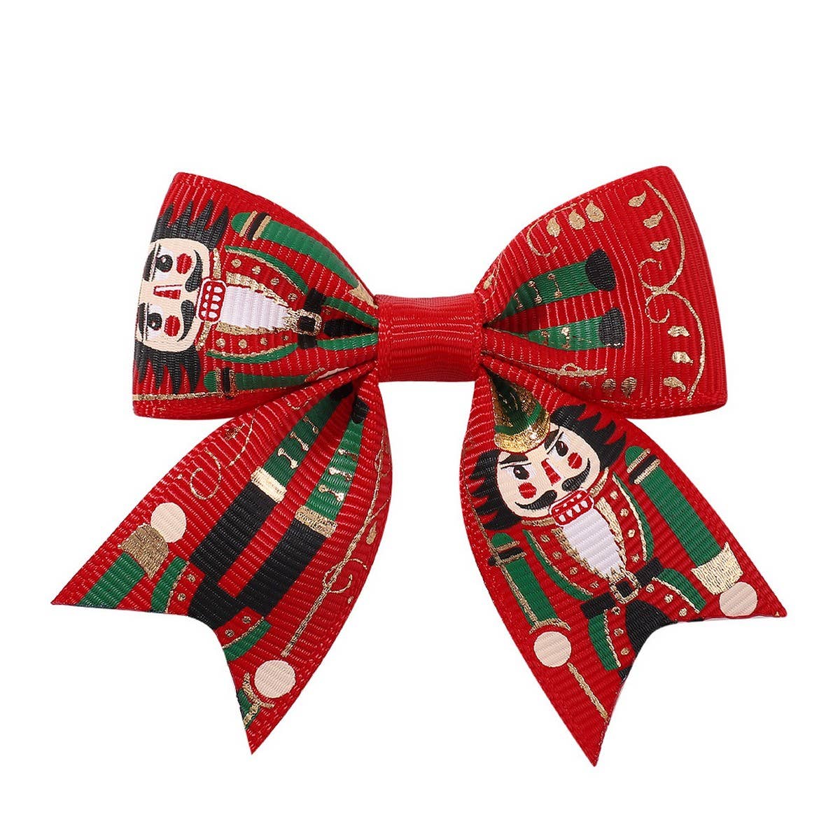 GIRLS XMAS HAIR CLIP WITH REINDEER SNOW_CWAHA6693