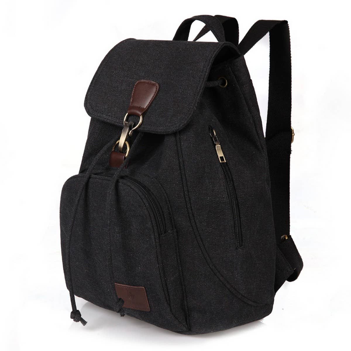 BACK TO SCHOOL CANVAS BACKPACK LAPTOP COMPARTMENT_CWAB2212