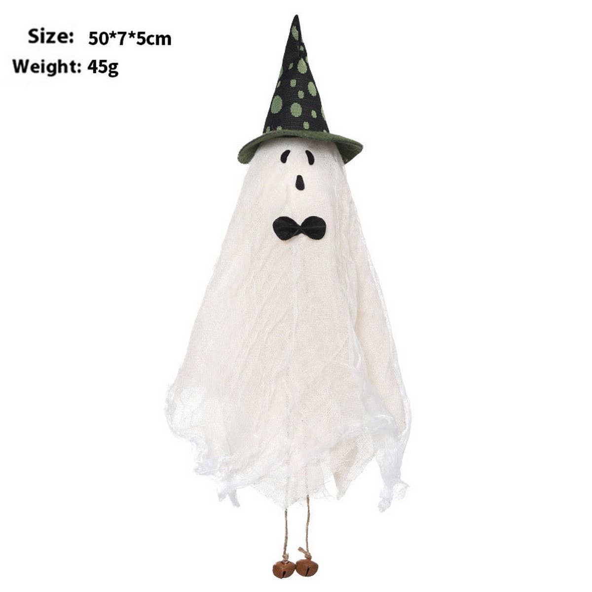 HANGING WHITE WITCH GHOST HALLOWEEN PROP_CWMM9876