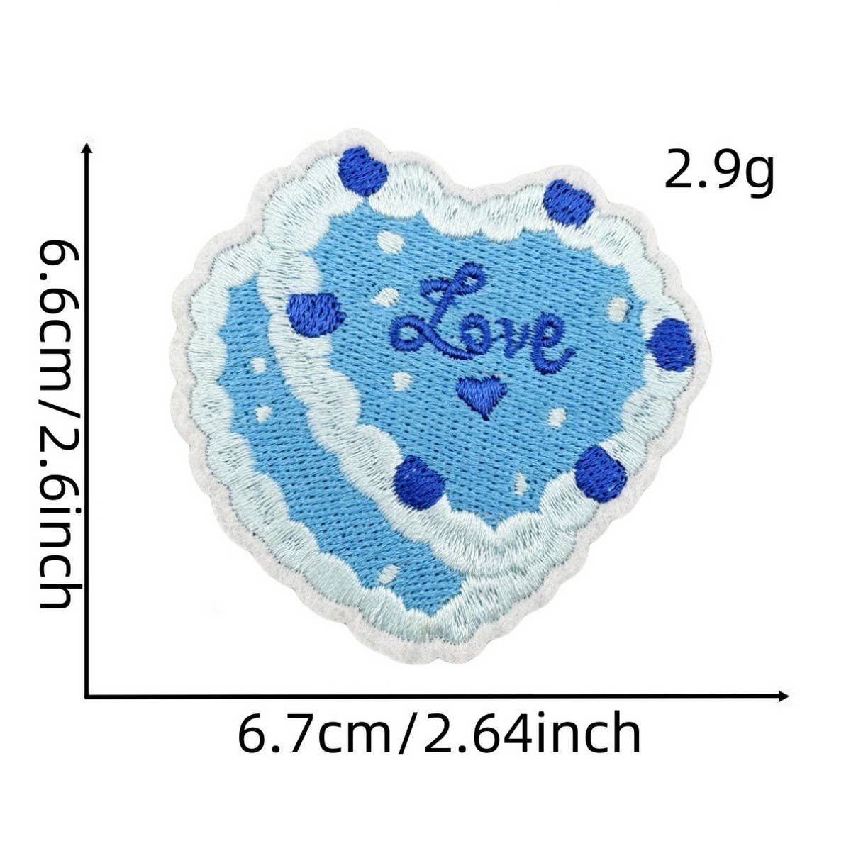 BLUE SERIES CUTE CARTOON EMBROIDERED CLOTH PATCH_CWMM4063