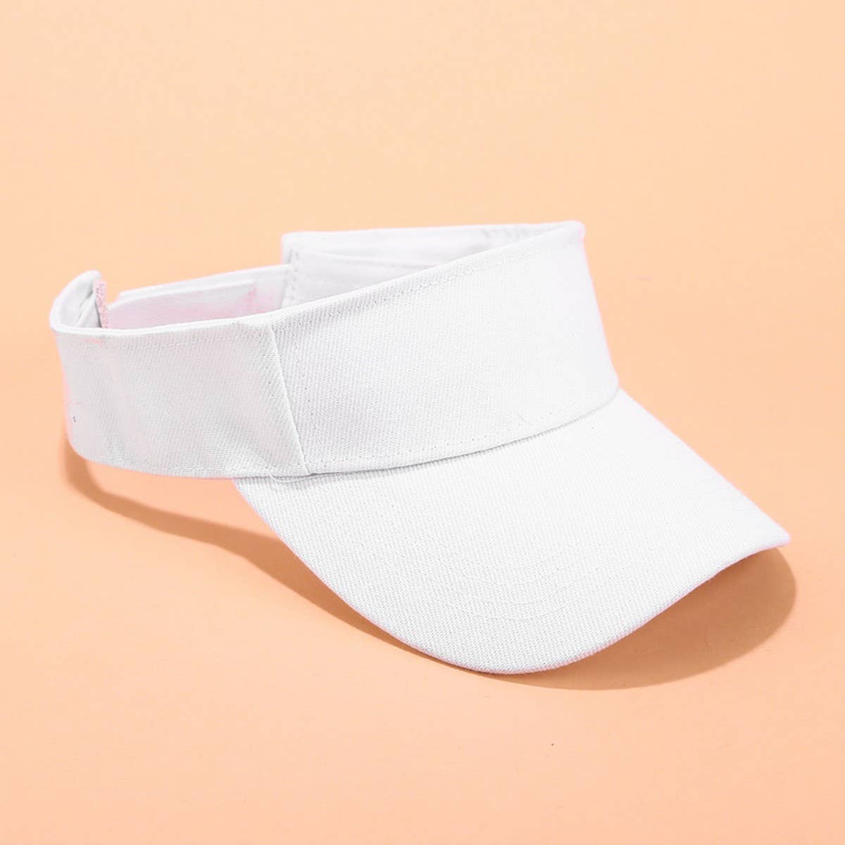 EMBROIDERED LETTER VISOR HAT SUMMER SUNSHADE CAP_CWAH3284