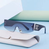 ONE PIECE FRAMELESS SUNGLASSES PUNK SUNGLASSES_CWASG0602