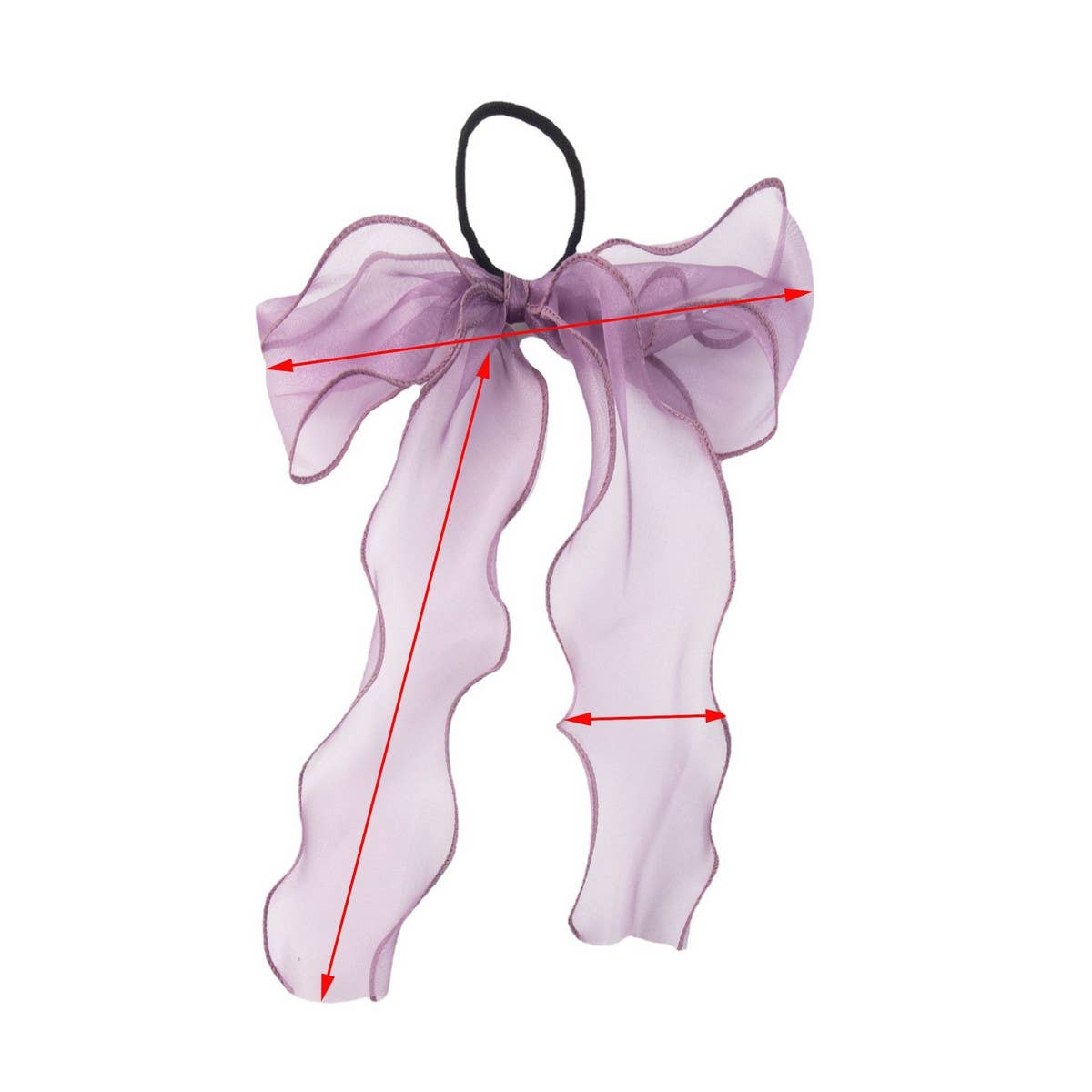 NEW BOW HEADBAND RIBBON HAIR TIE_CWAHA0867
