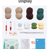 POTTED PLANT PENDANT DIY WOVEN MATERIAL PACKAGE_CWMM0828