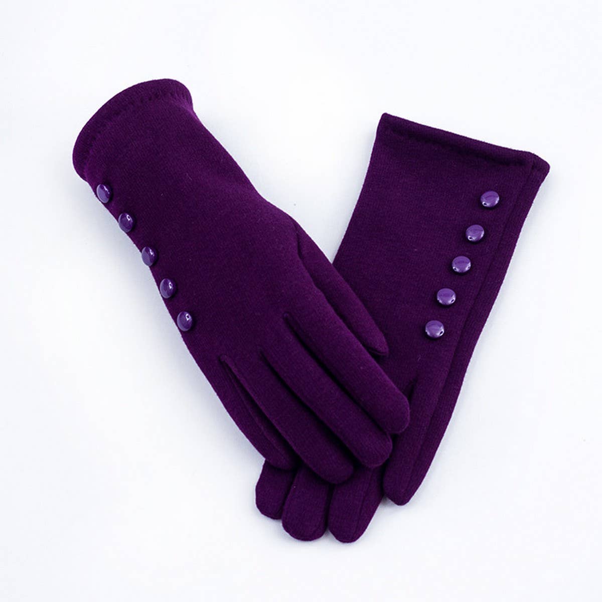 Autumn And Winter Five-Finger Warm Gloves_Cwmm1532