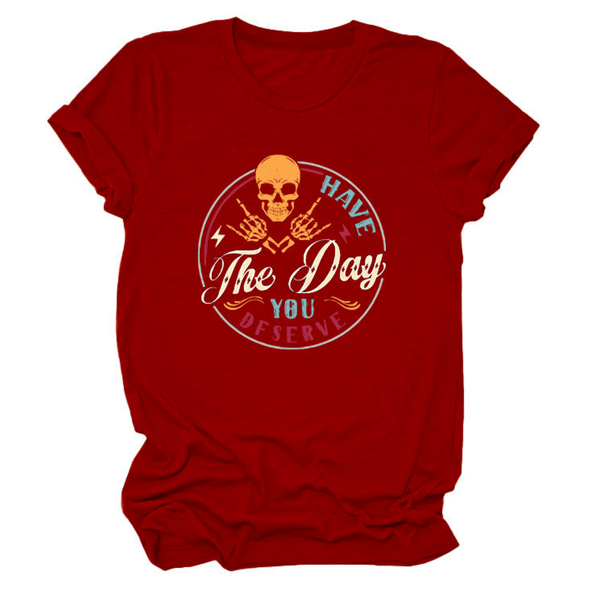 LOOSE FIT CREW NECK TEE WOMEN S CASUAL WEAR_CWTTS1529