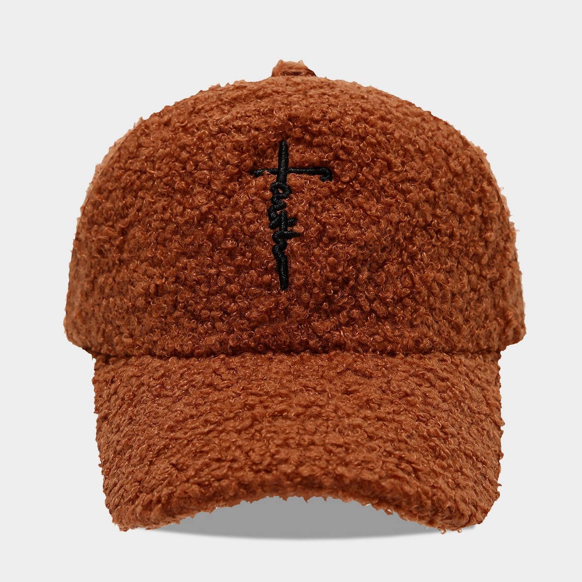 Women Warm Sherpa Fleece Winter Baseball Cap Hat_Cwah04770