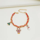 NEW CHRISTMAS STYLE MULTI LAYER CHAIN BRACELET_CWAJE1859