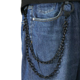 CREATIVE ALLOY HANDCUFFS CHAIN HIP HOP PANTS CHAIN_CWMM4826