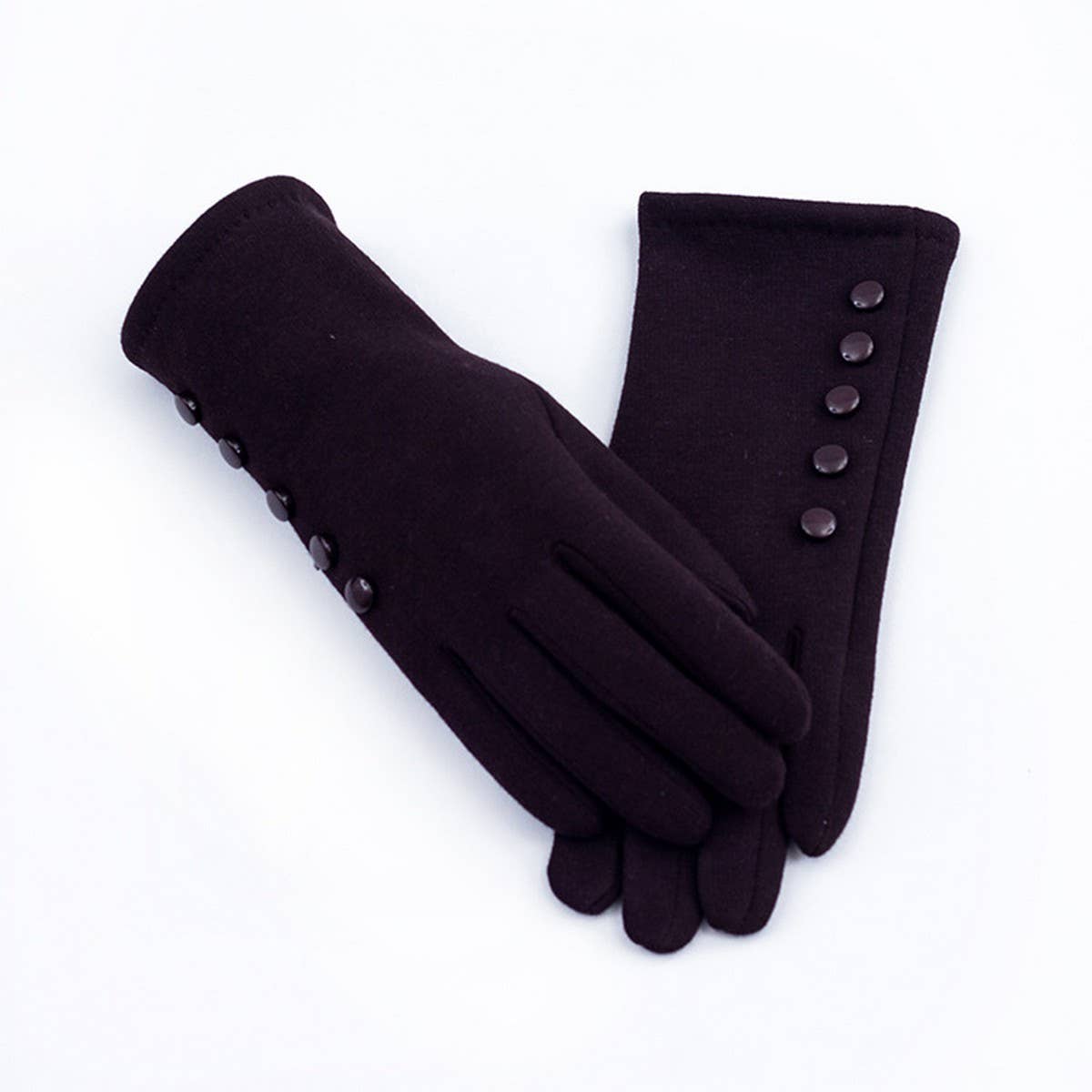 Autumn And Winter Five-Finger Warm Gloves_Cwmm1532
