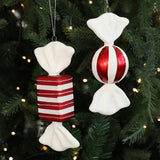 CREATIVE PLASTIC CANDY CANE XMAS TREE DECOR_CWMM9788