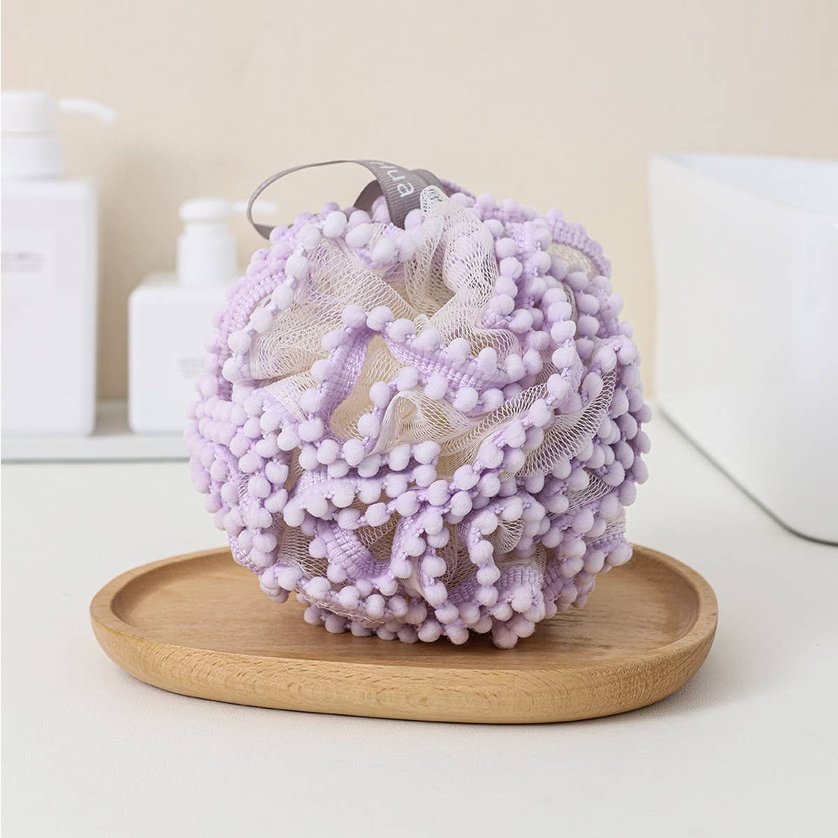 LARGE BATH POUF SUPER SOFT BATH POUF_CWMM3341