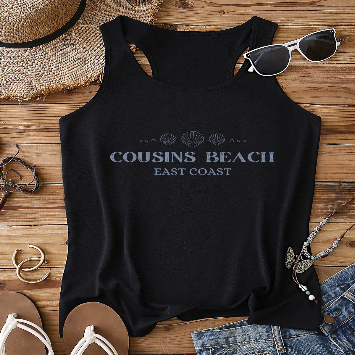 CASUAL COTTON RACERBACK TANK WOMEN S SLEEVELESS_CWTTSL0419