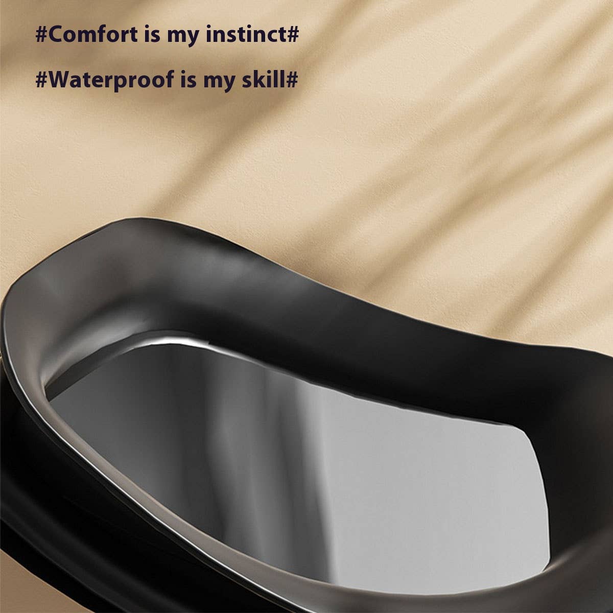 HD ANTI FOG SWIM GOGGLES FOR ADULTS LARGE FRAME_CWMM6639