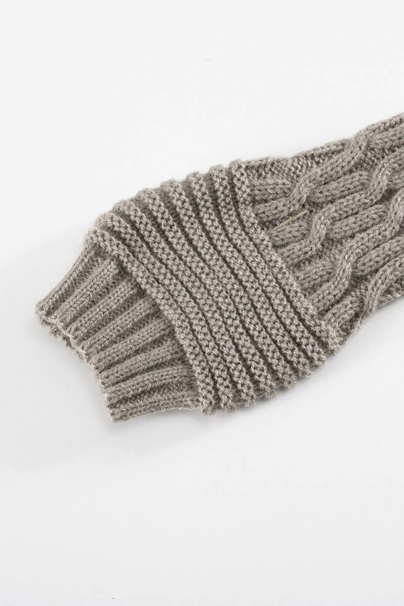 Winter Solid Knit Trendy Hand Warmers_Cwag001