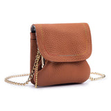 FASHION LEATHER CHAIN PURSE LIP COIN CASE_CUAB00381