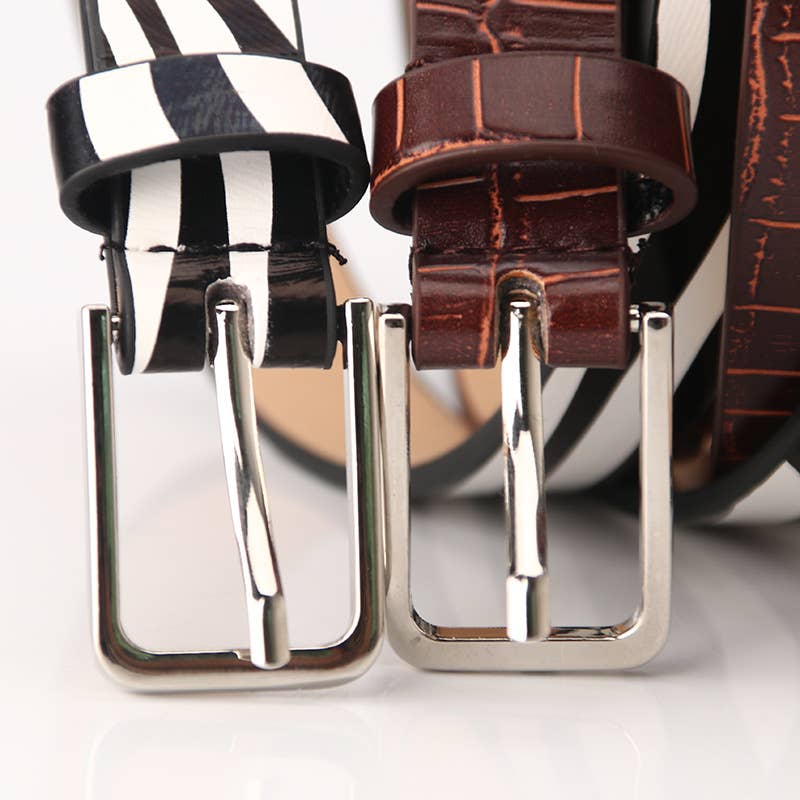 Fashionable Individualistic Leopard Print Belt