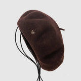 SIMPLE FRENCH HEART BERET FOR WINTER_CWAH1927