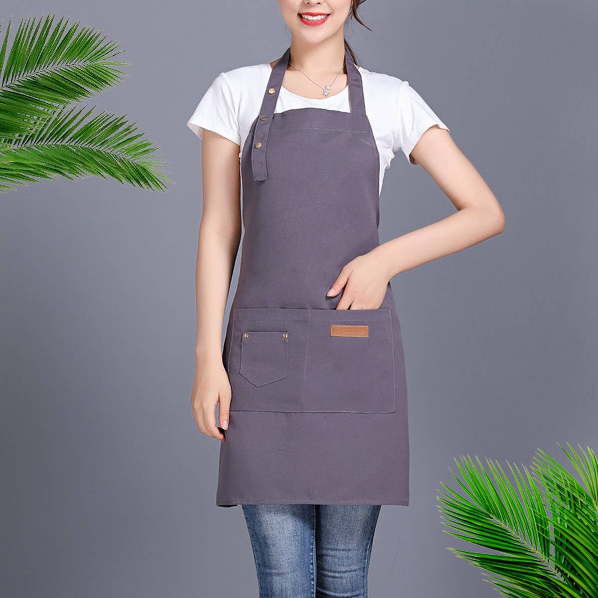 Cwmm1831_Canvas House Apron Work Apron