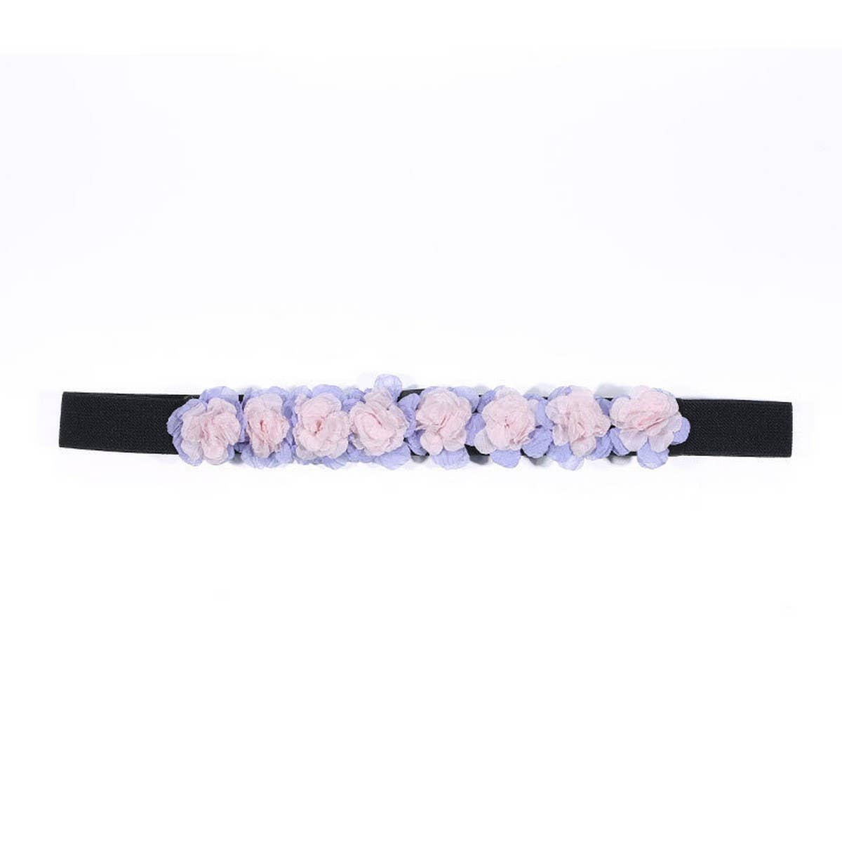 FLORAL ELASTIC WAIST BELT STYLISH CINCHER_CWMM6421